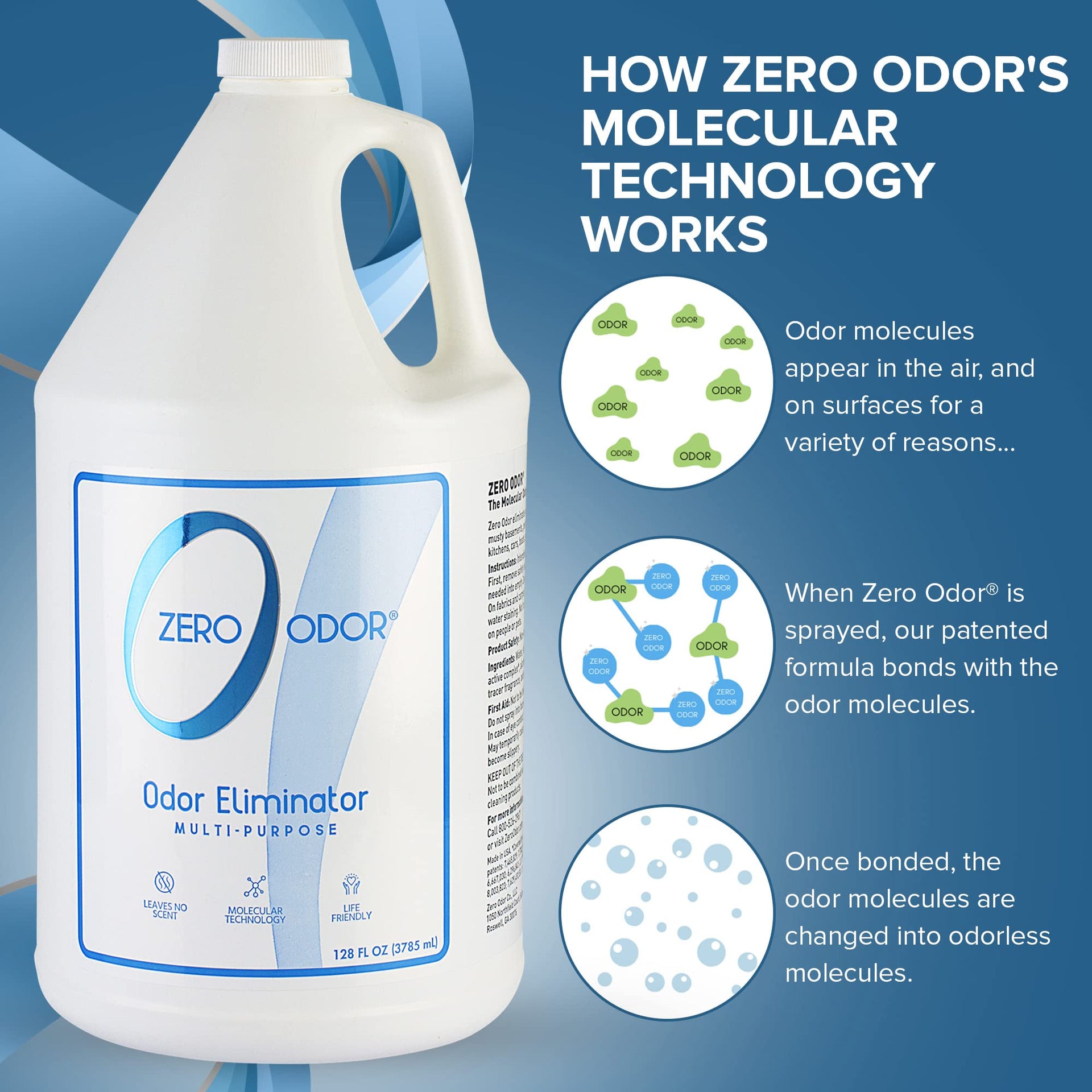 Multi Purpose Odor Eliminator (128 Fl Oz)