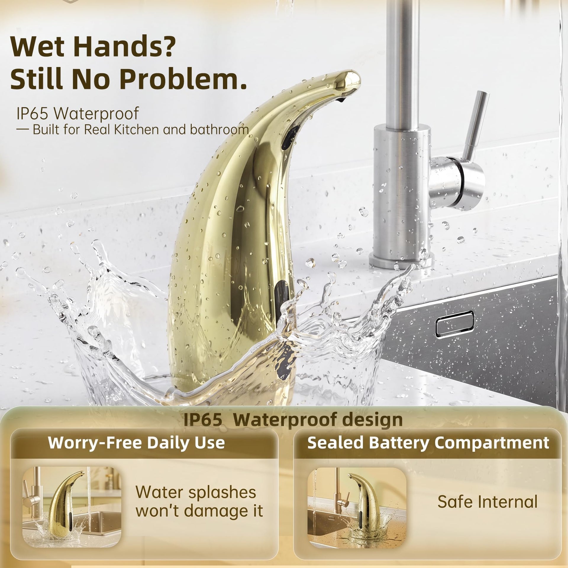 Automatic Soap Dispenser Plastic Material