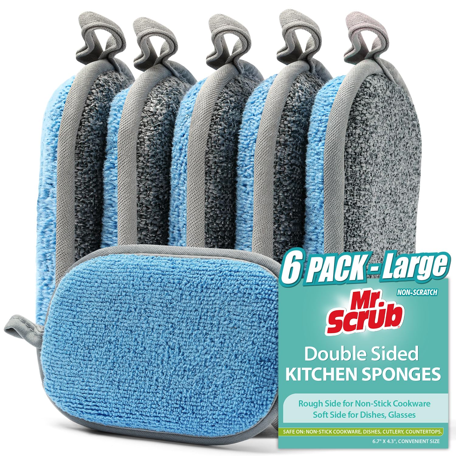 All Purpose Sponges Kitchen (6 Count)