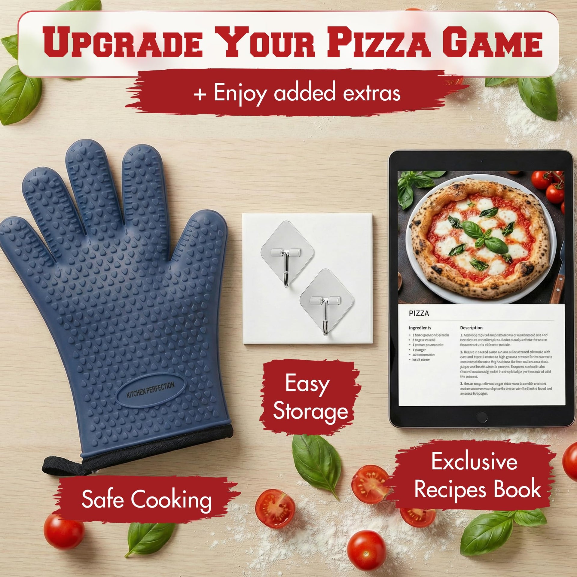 Silicone Pizza Oven Gloves