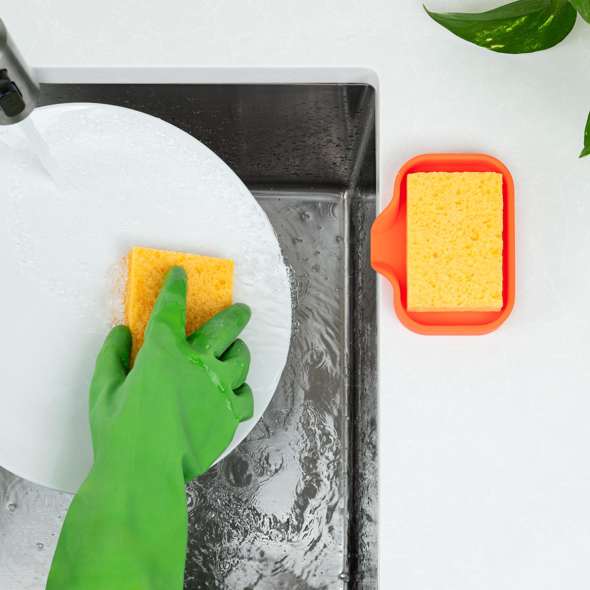 Small Silicone Sponge Holder