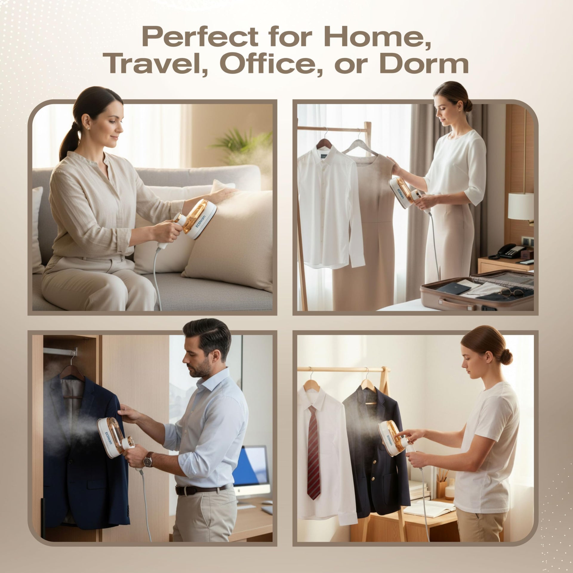 Steamer for Clothes & Steam Iron 2