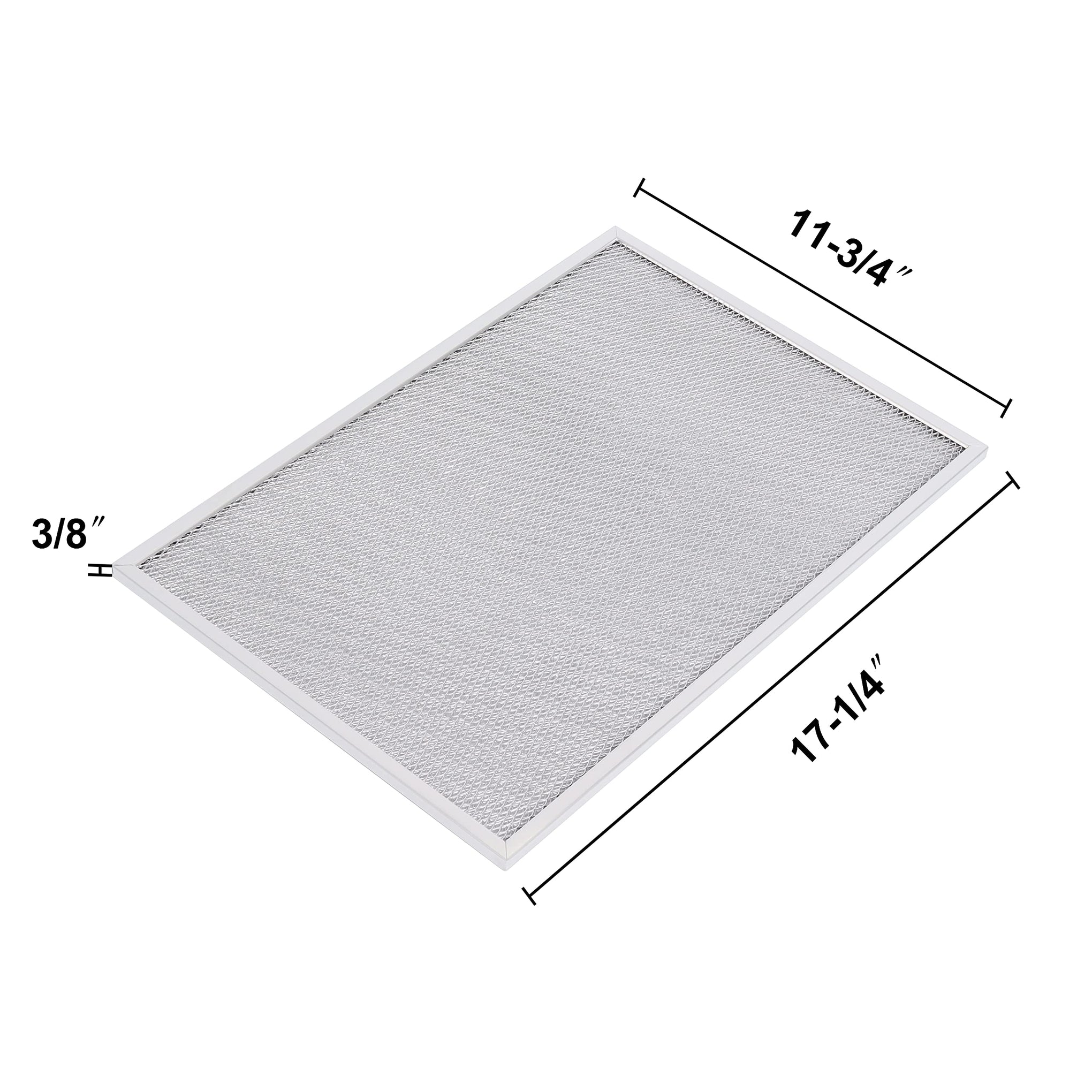 BPS1FA36 Range Hood Filter 2 Pack Compatible with Broan NuTone 99010300E (2 Count)