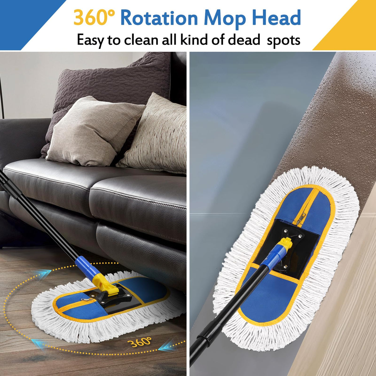 Dust Mop for Hardwood Floors Cleaning - ModHome Supplies