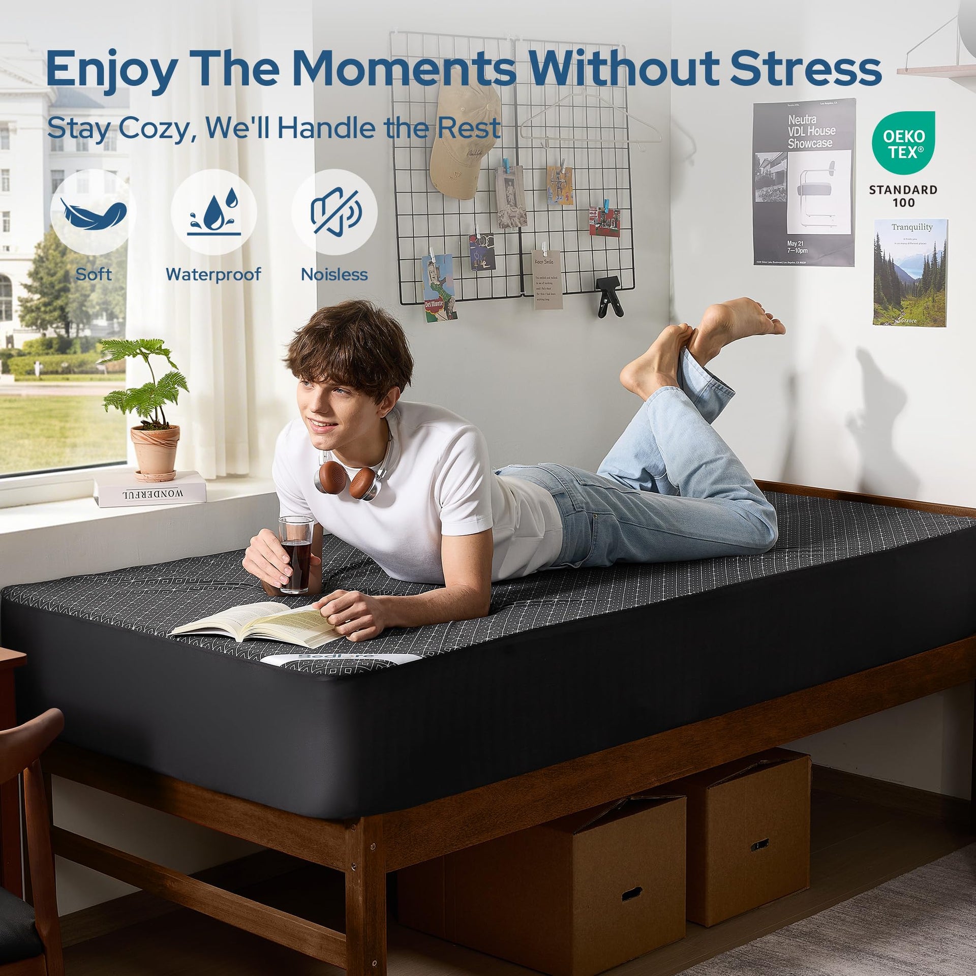 Waterproof Twin XL Mattress Protector