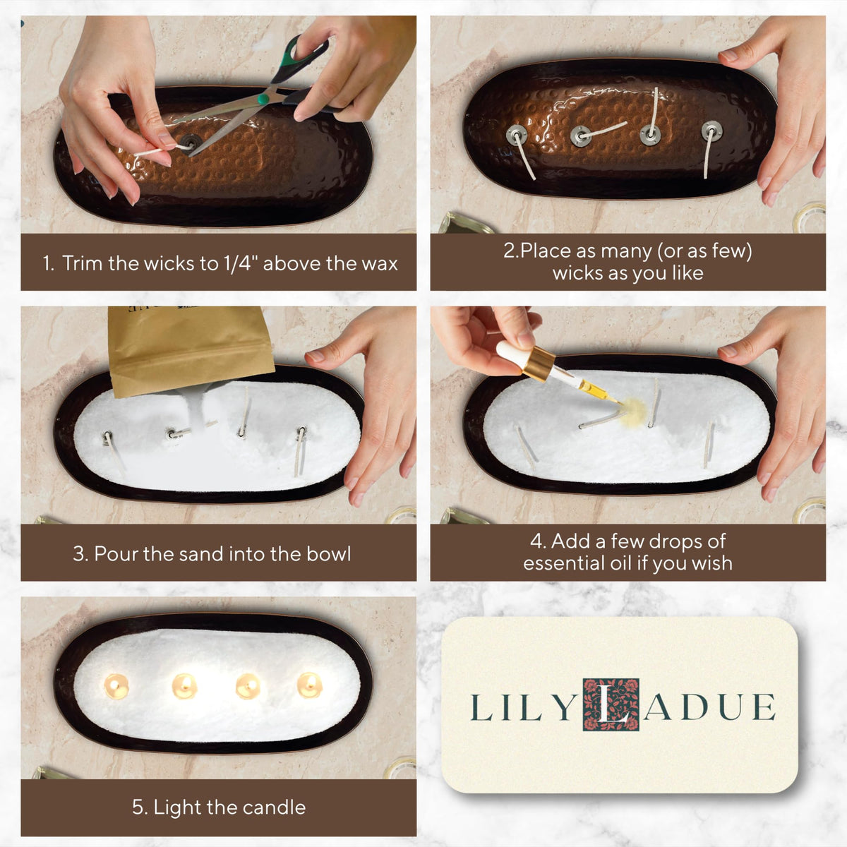 Sand Candle Refill Kit
