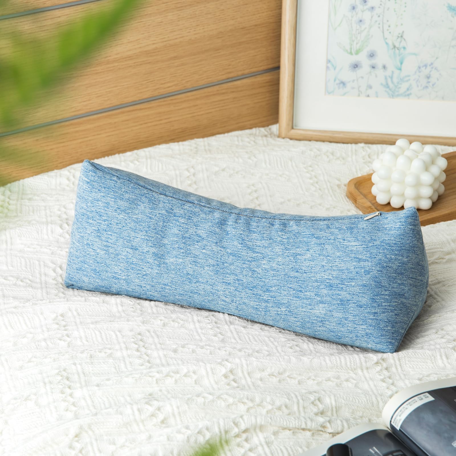 Buckwheat Neck Support Pillow Cervical Neck Cylinder Bolster Pillow