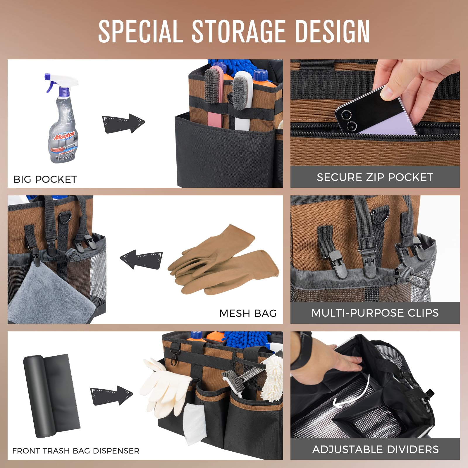 Wearable Cleaning Caddy