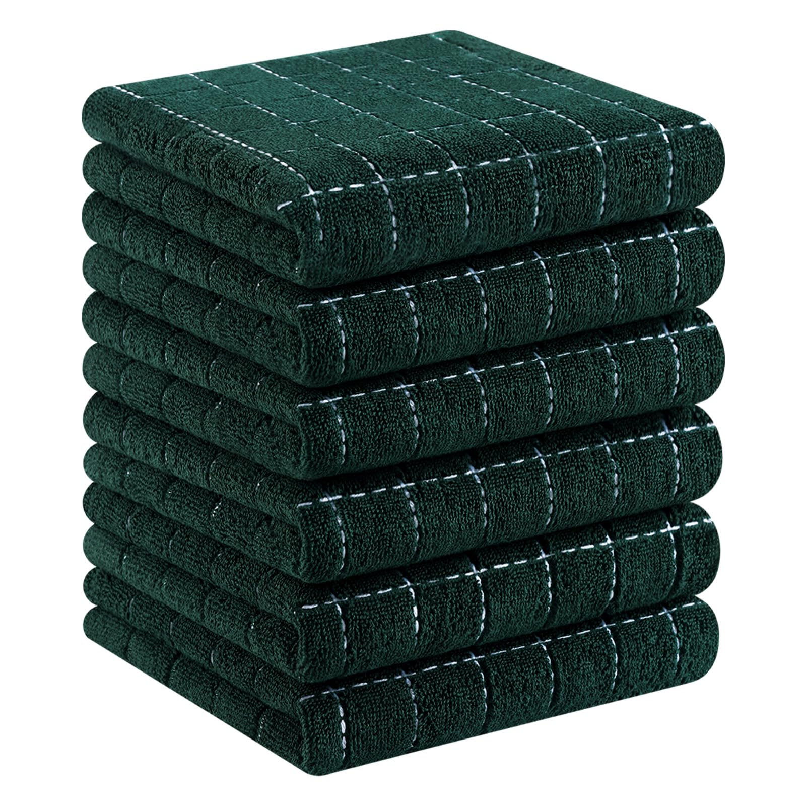 100% Cotton Terry Kitchen Towels (6 Count)