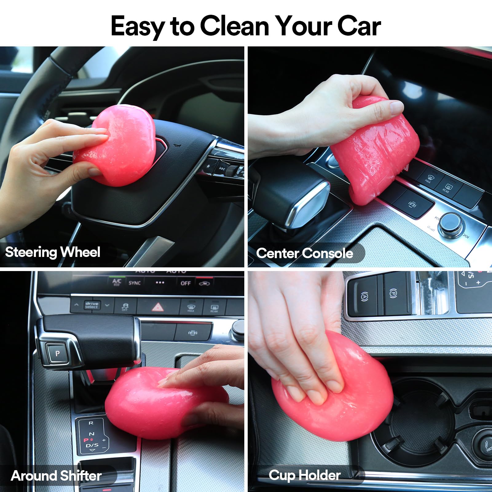 Car Cleaning Gel Car Cleaning Putty Car Putty Auto Detailing Tools