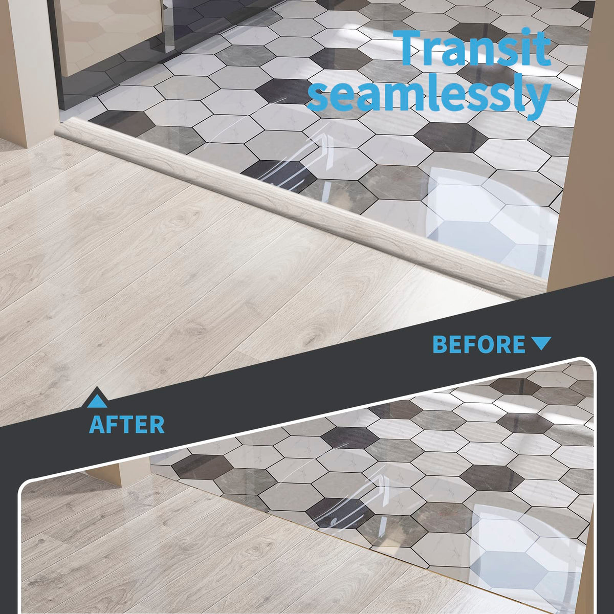 4 ft Floor Transition Strip (4 Foot)