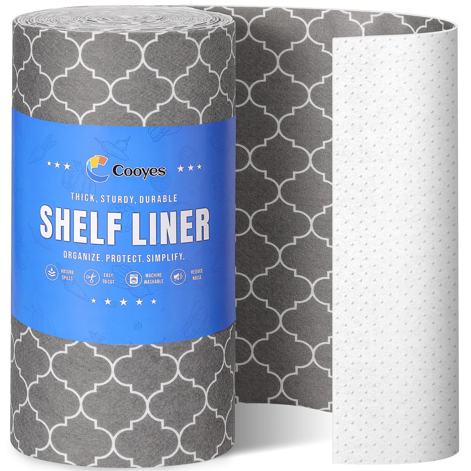 French Door Refrigerator Liners 24" x 240" (40 Sq Ft)