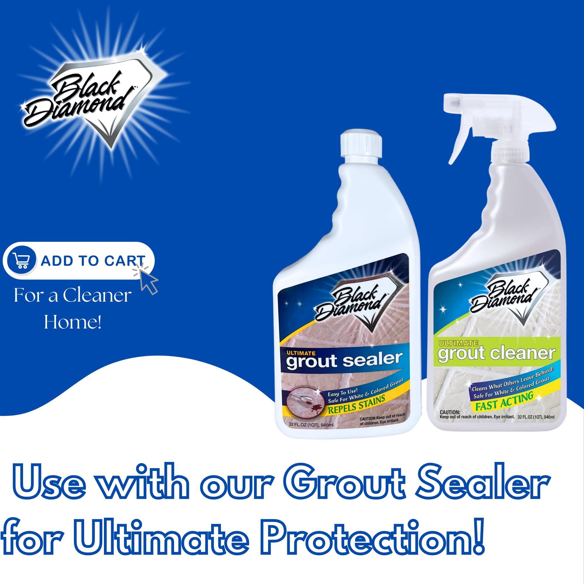 Ultimate Grout Cleaner for Tile & Grout (32 Fl Oz)
