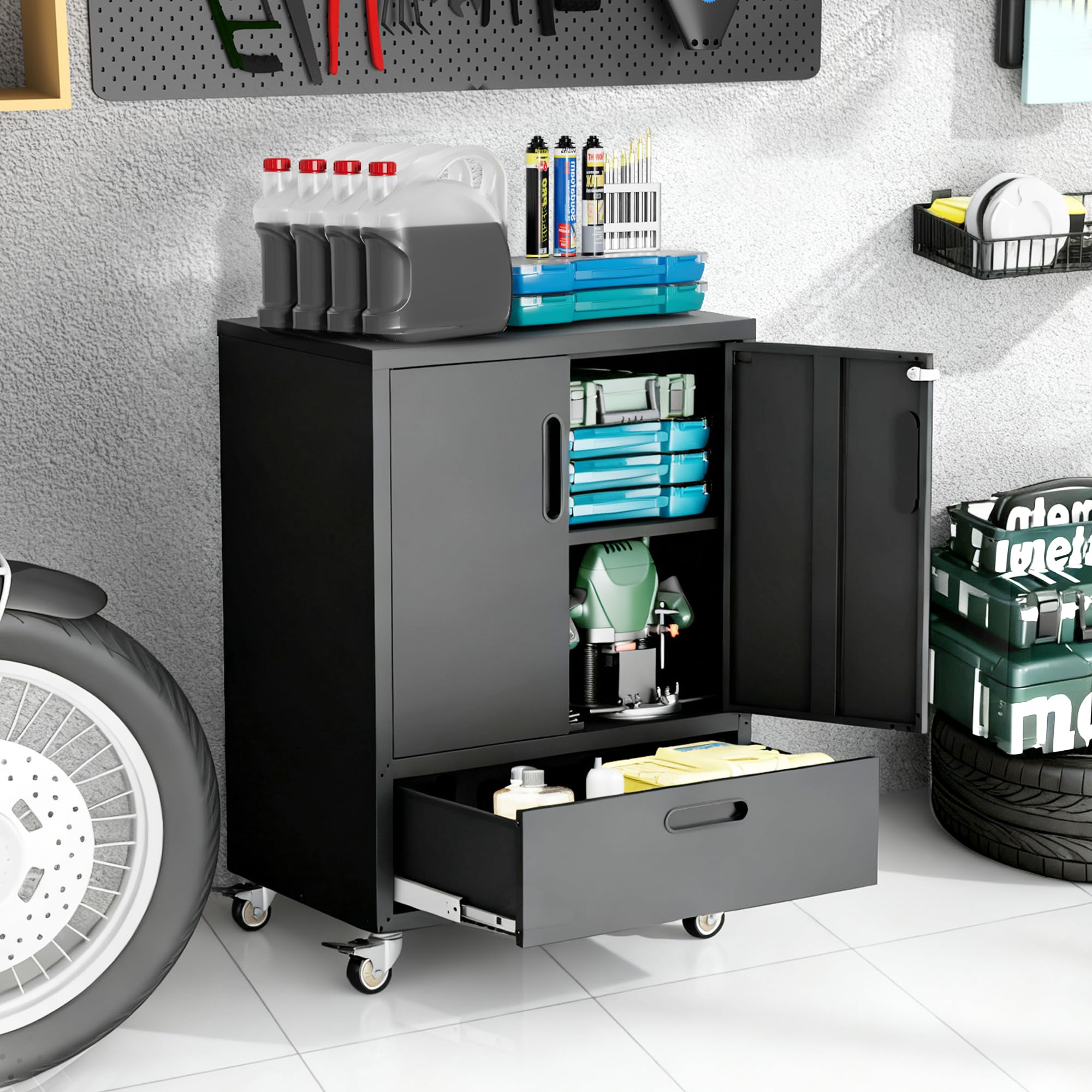 Metal Storage Cabinet for Garage