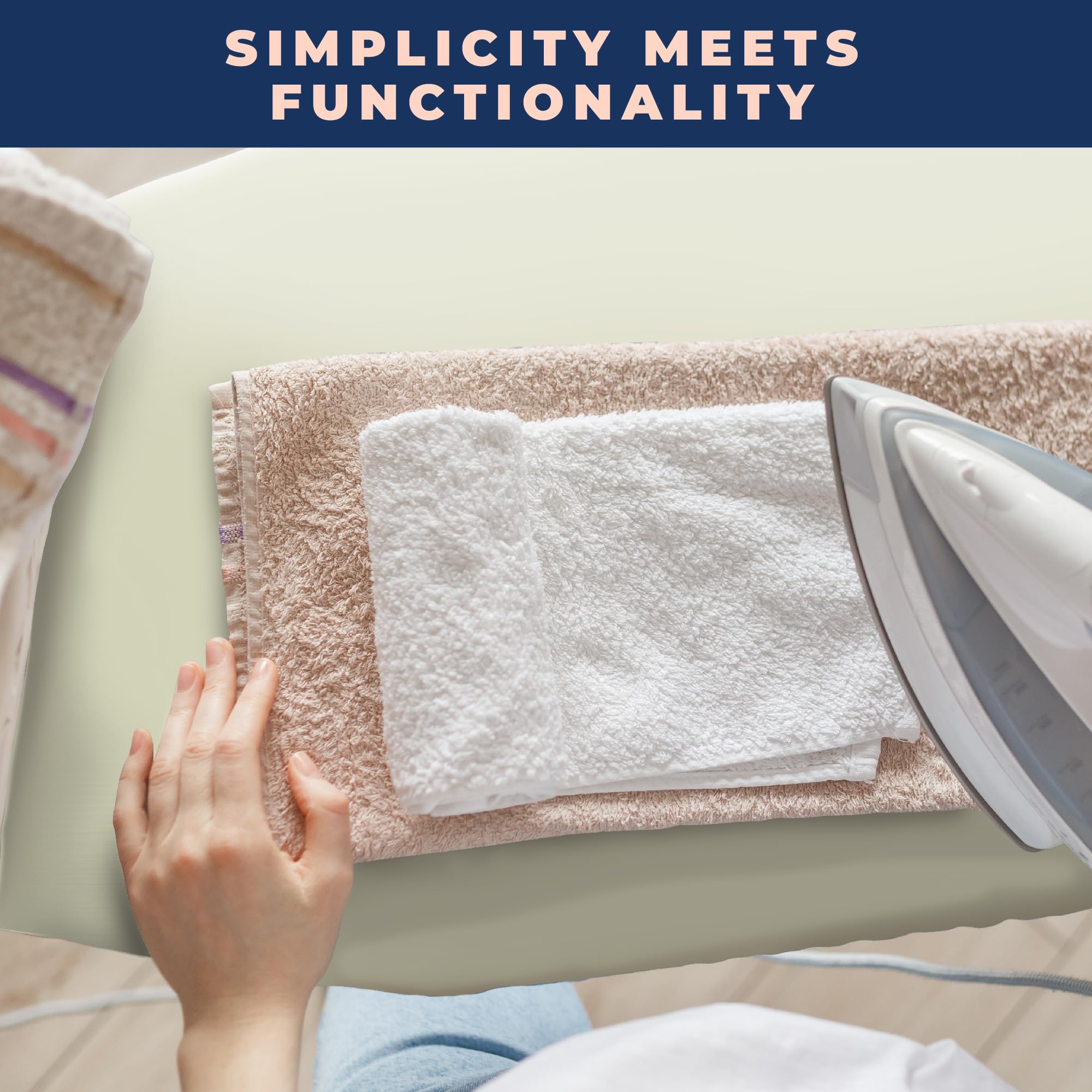 Ironing Board Cover and Pad Extra Thick Heavy Duty Padded 4 Layers