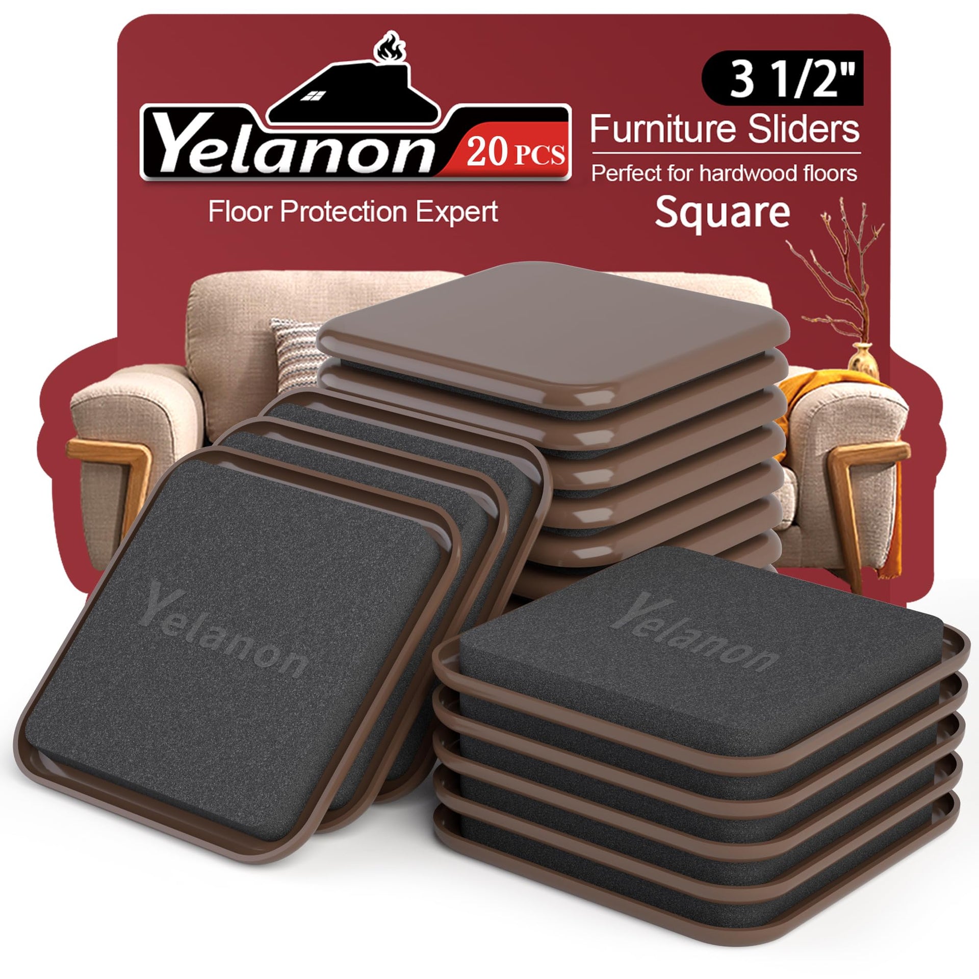 Furniture Sliders (20 Count)