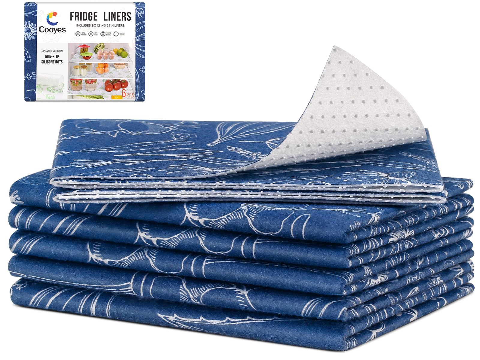 Large Fridge Liners for Refrigerator (18 Sq Ft)