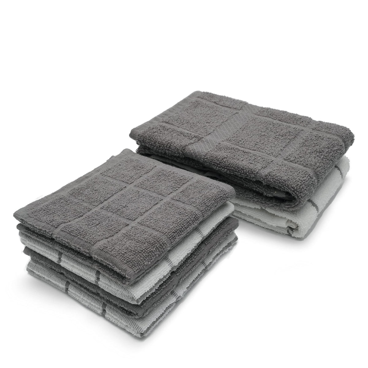 100% Cotton Terry Dish Cloth & Dish Towel (6 Count)