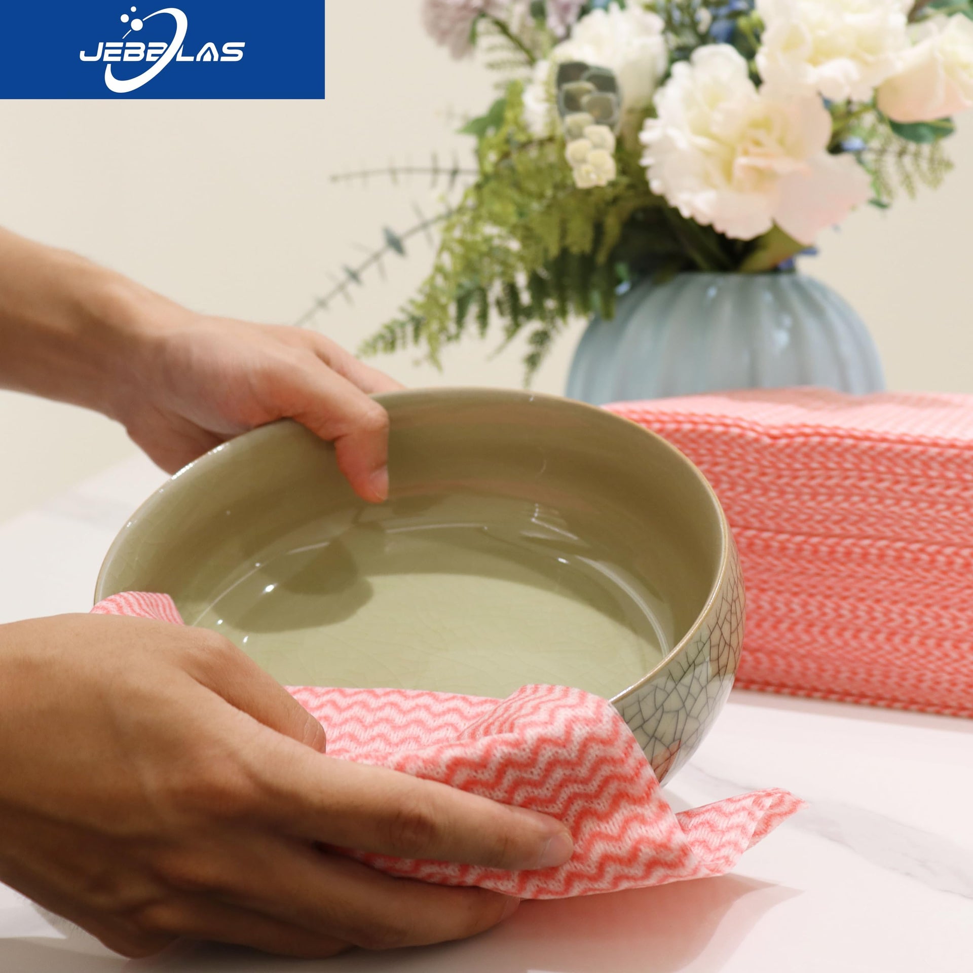 Handi Wipes Reusable Cloths Dry Cleaning Cloths Dish Towel Kitchen Towel Handy Cleaning Wipes (50 Count)