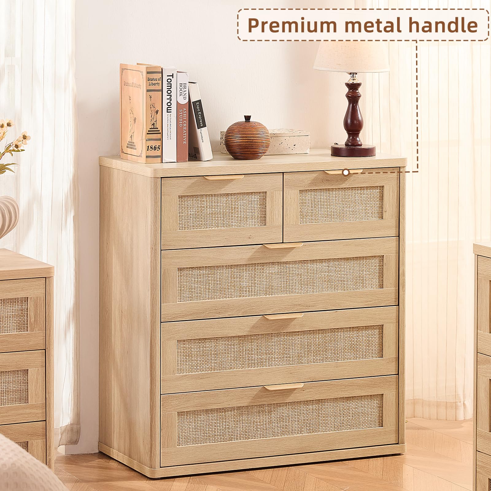 Rattan Dresser for Bedroom