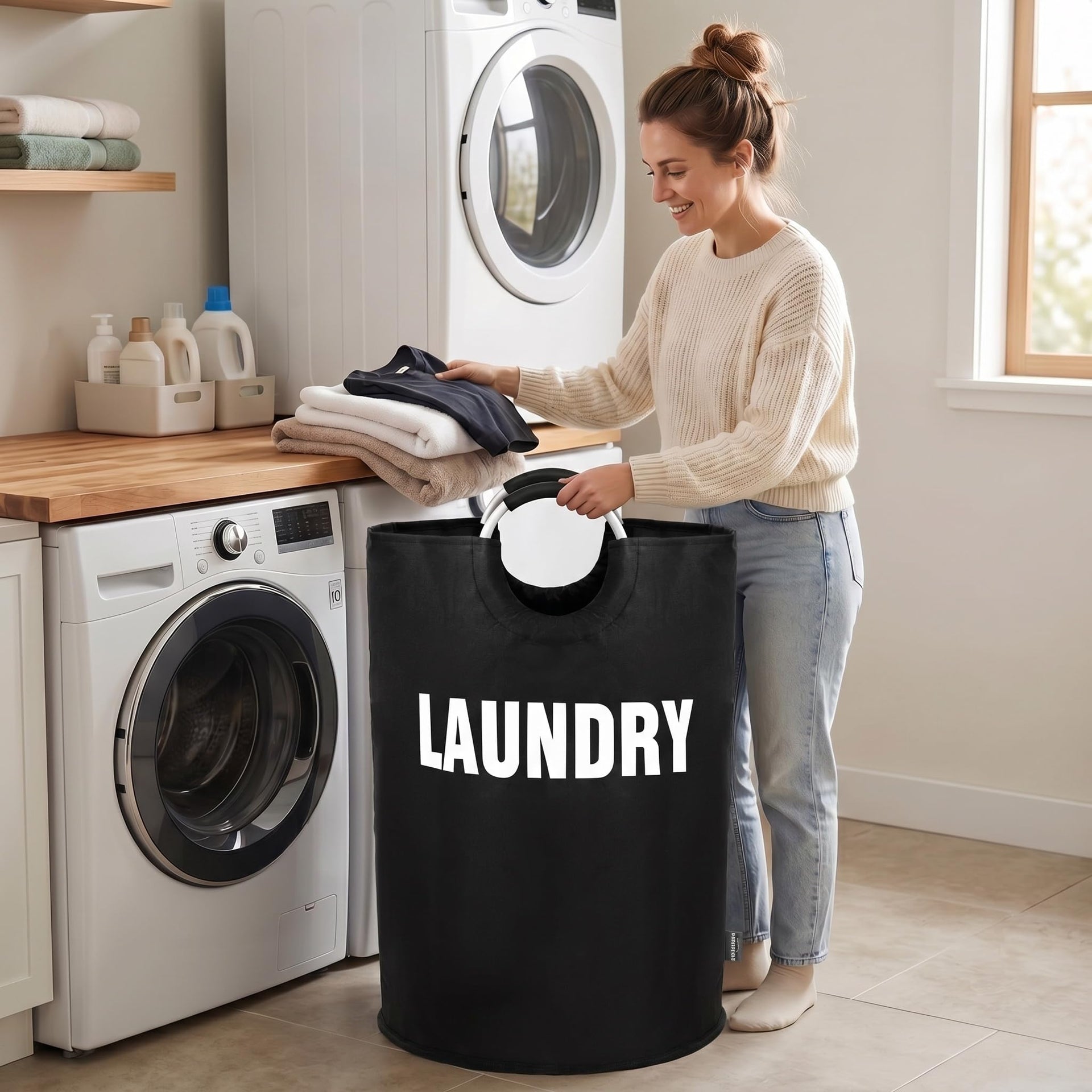 160L XX Large Laundry Basket - ModHome Supplies
