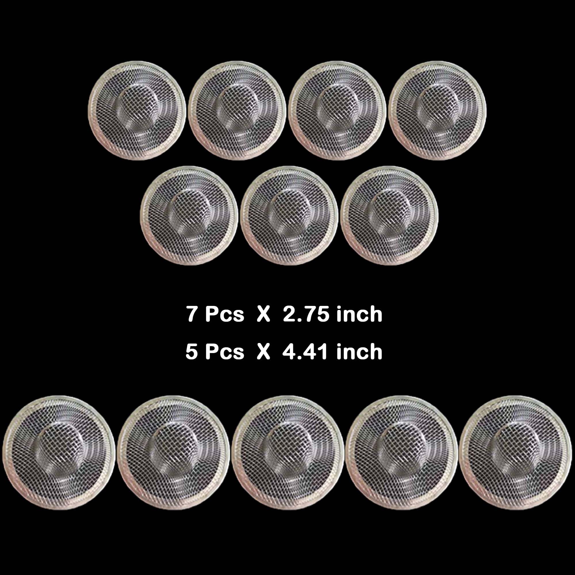 12PCS Stainless Steel Slop Basket Filter Trap