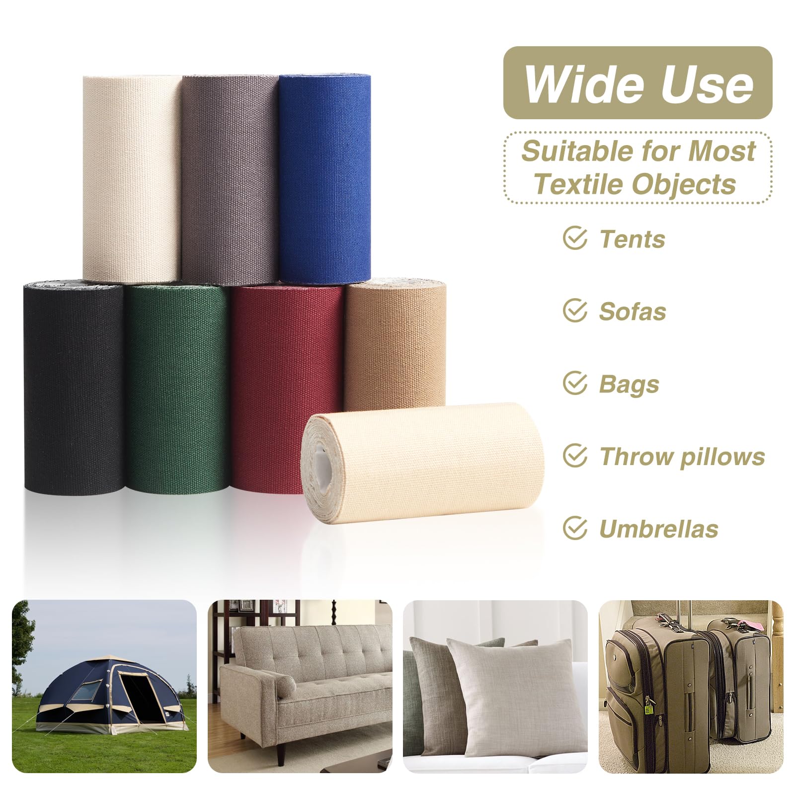 Canvas Repair Tape 4×70 Inch Waterproof Self