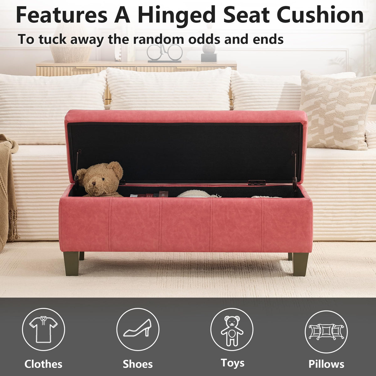 41" Storage Ottoman