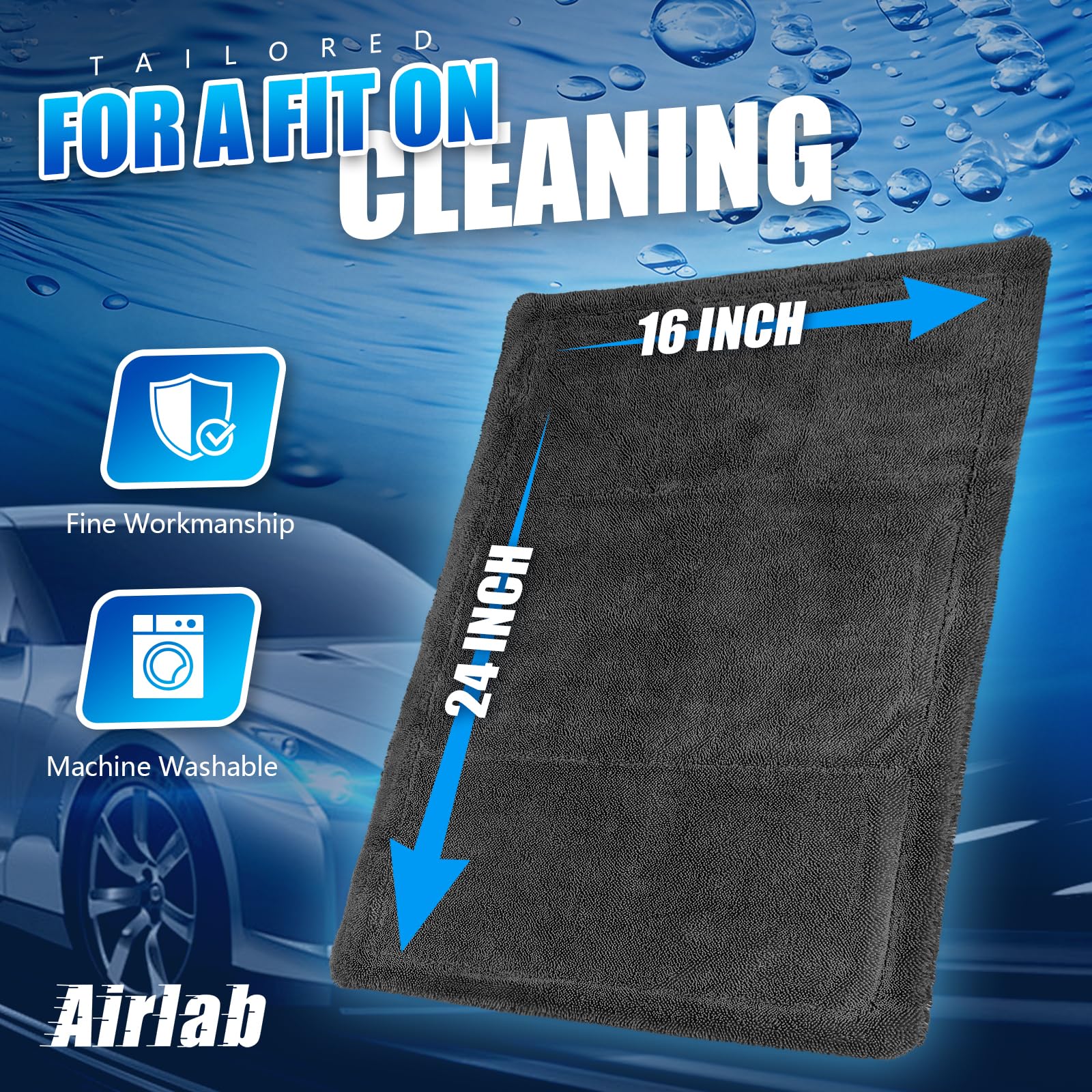 Microfiber Towels Cars Wash Drying Cleaning Cloth