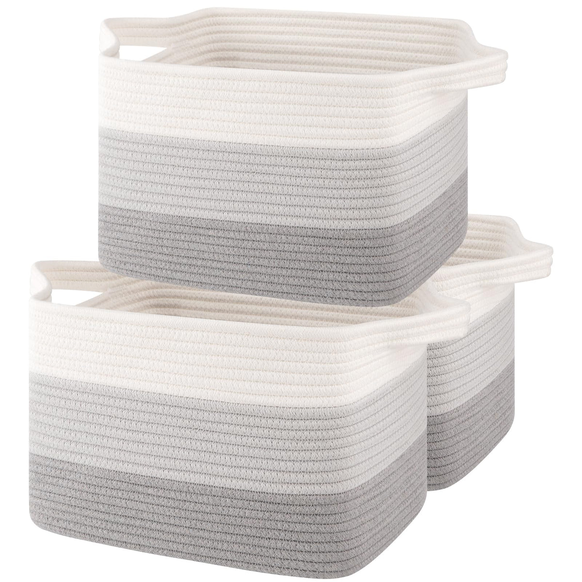 Storage Baskets for Organizing (3 Count)