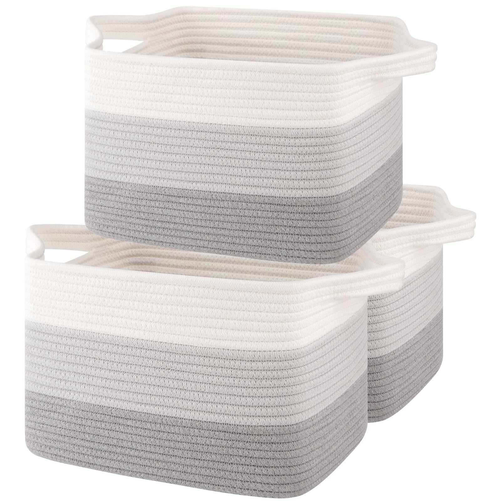 Storage Baskets for Organizing (3 Count)