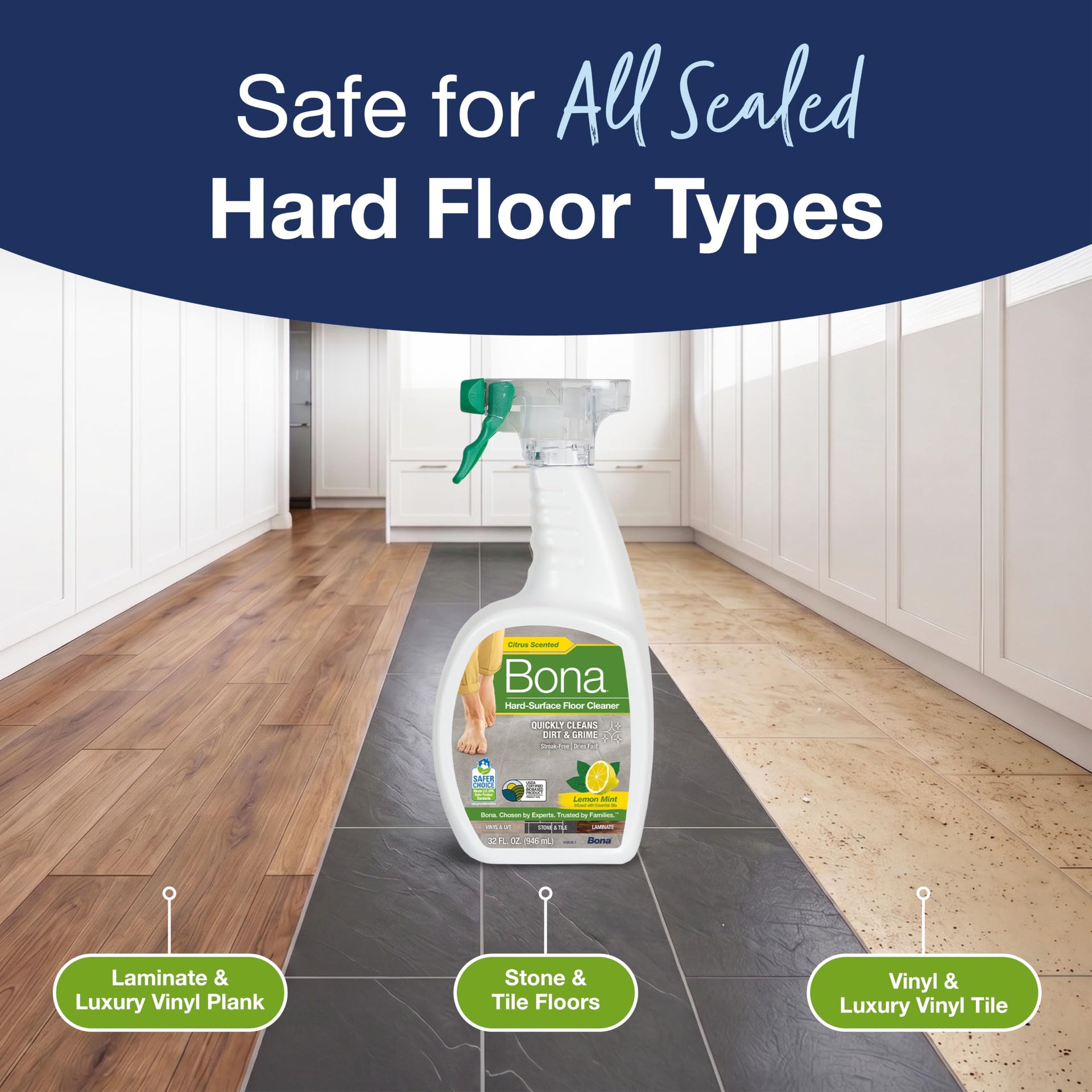 Multi Surface Floor Cleaner Spray (32 Fl Oz)