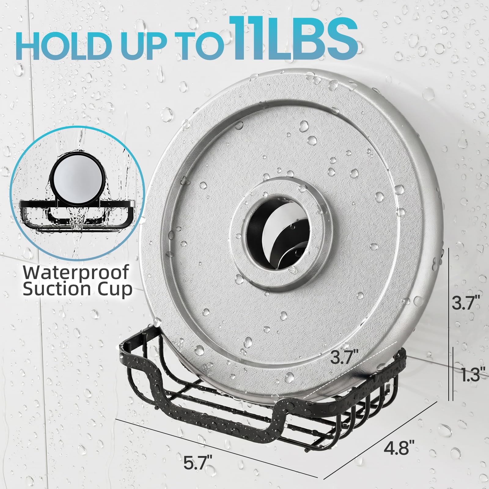 Soap Dish Bar Soap Holder Suction Cup