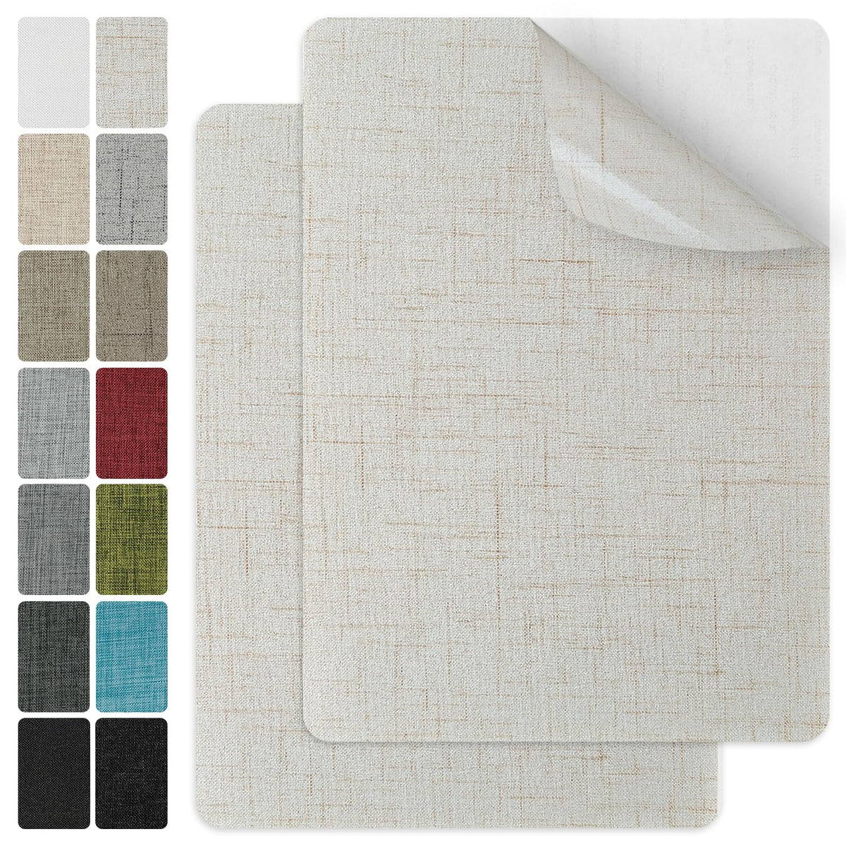 2Pcs Linen Repair Patches (2 Count)