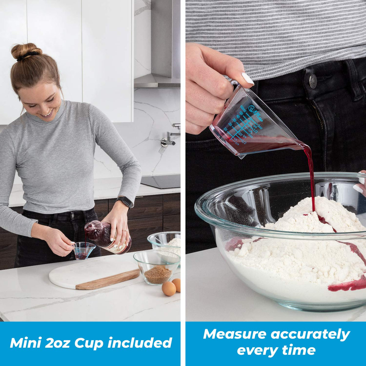 Liquid Measuring Cups with Spouts