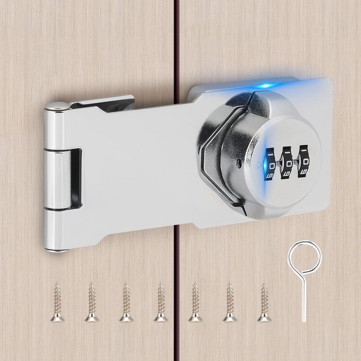 Keyless Cabinet Lock with Combination Code