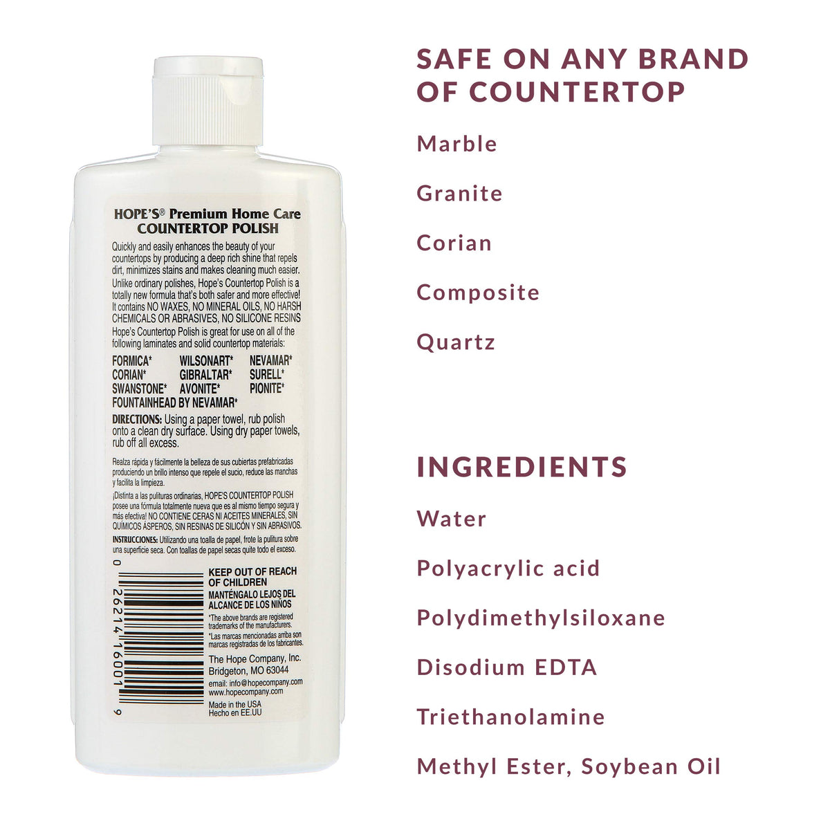 Countertop Restoration Polish (96 Ounce)