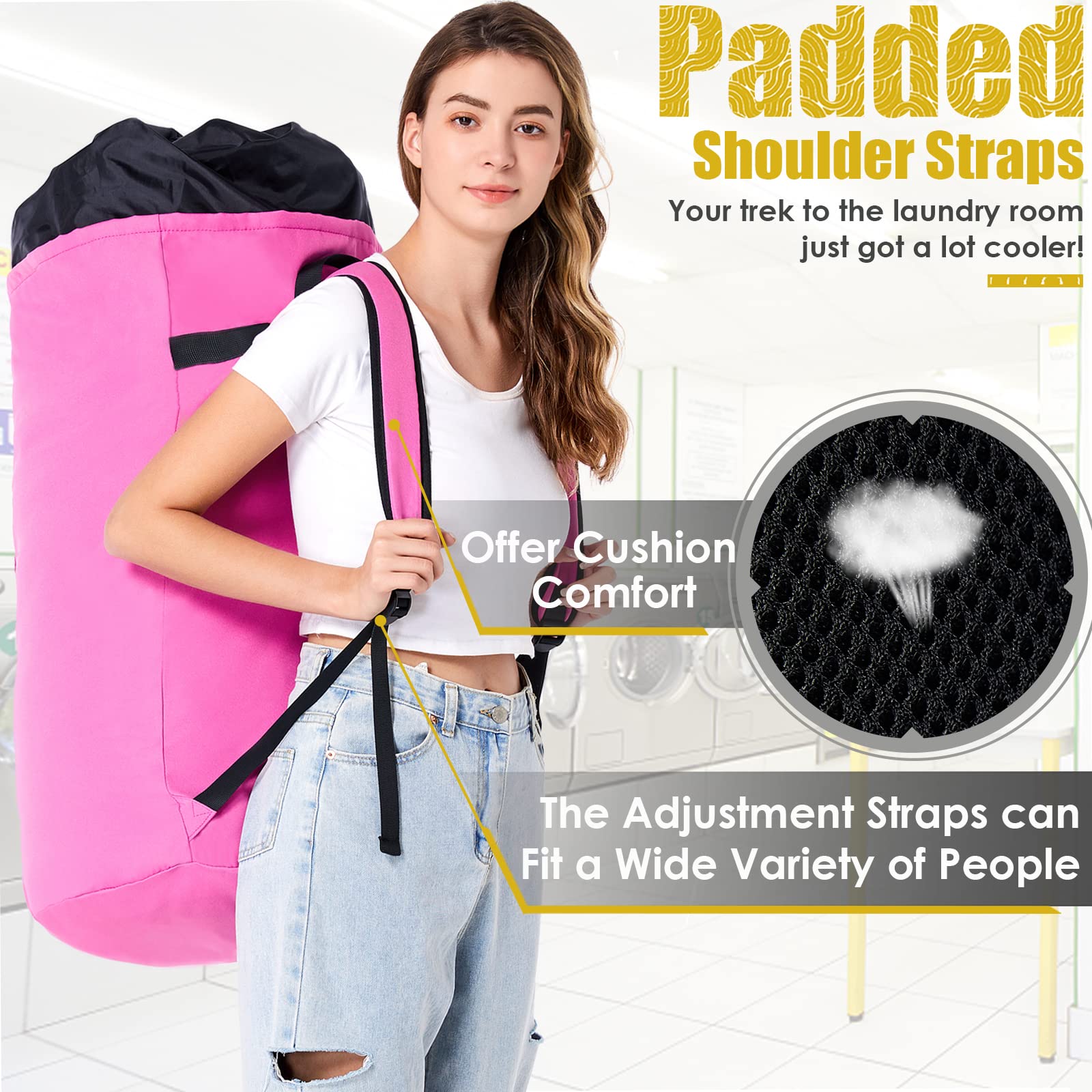 Backpack Laundry Bag