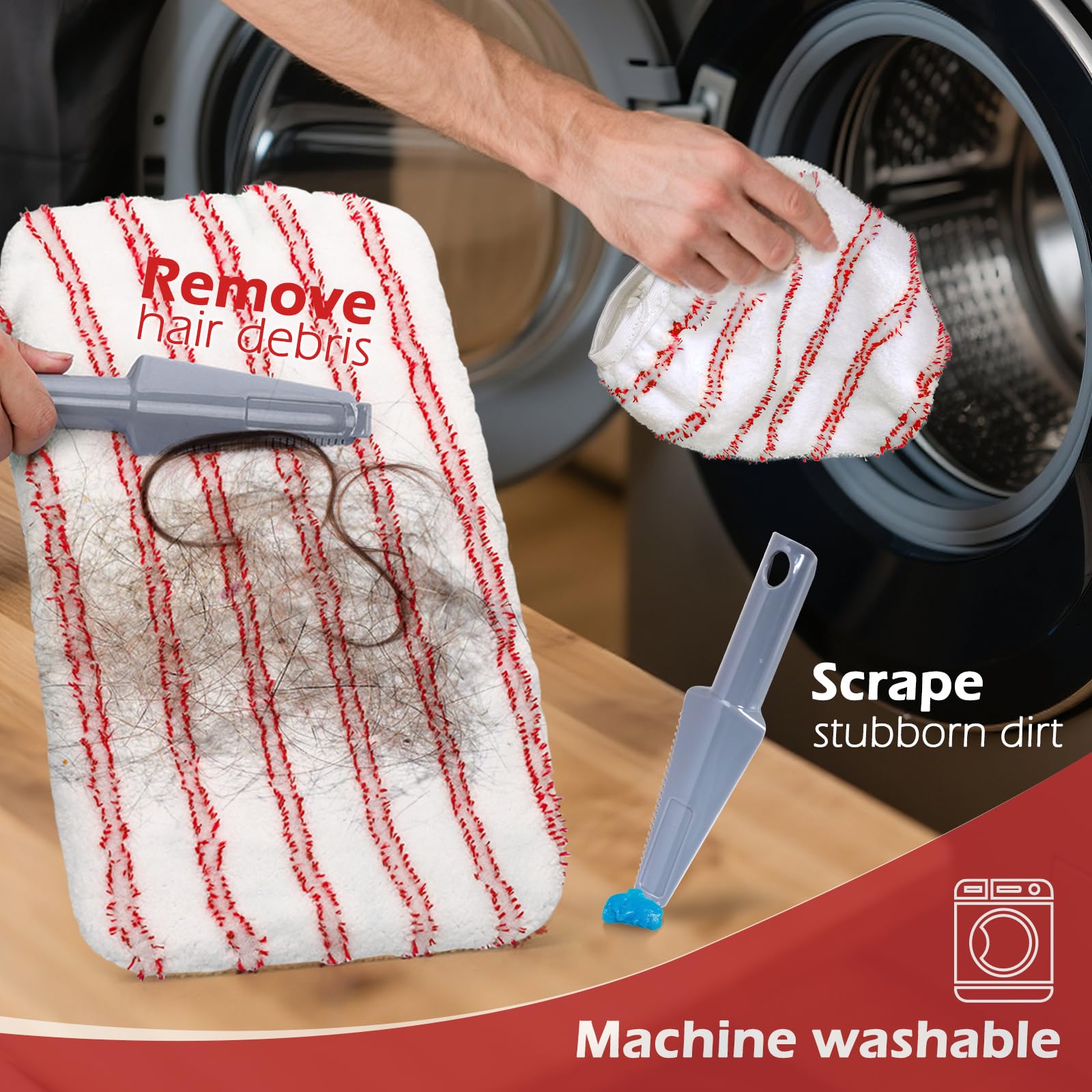 Extra Large Microfiber Mop for Floor Cleaning - ModHome Supplies