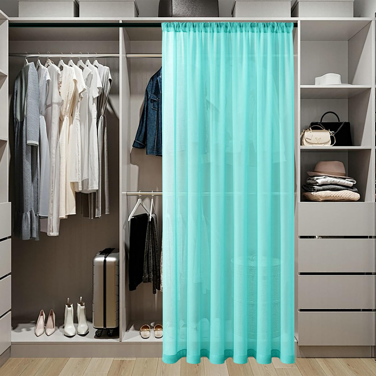Sheer Door Curtains Closet Linen Textured Curtains Sheer Doorway Light Filtering Voile French Doors Rod Pocket Curtain Patio Glass Door