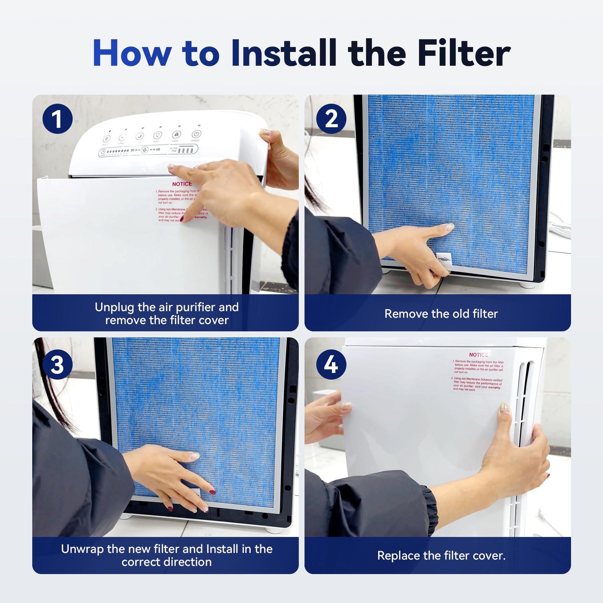MSA3 MSA3S Genuine Air Filter Replacement 1 Pack