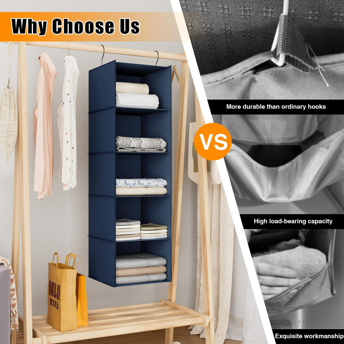 Hanging Closet Organizer 5