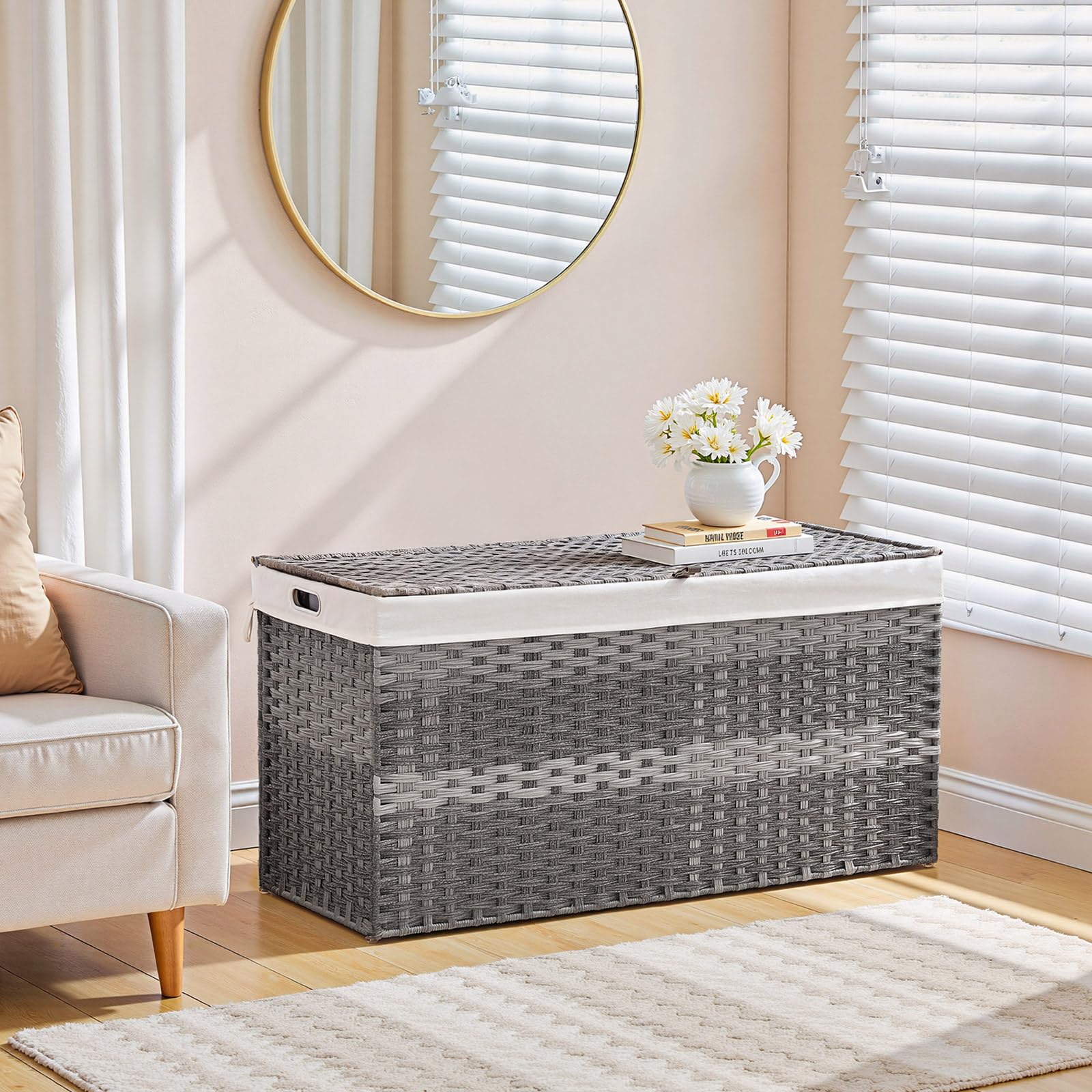 Storage Basket with Lid - ModHome Supplies