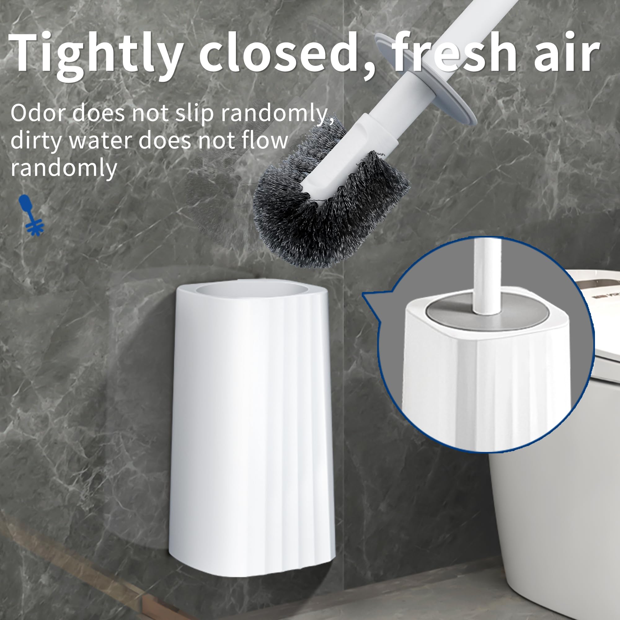 Toilet Brush & Holder Set