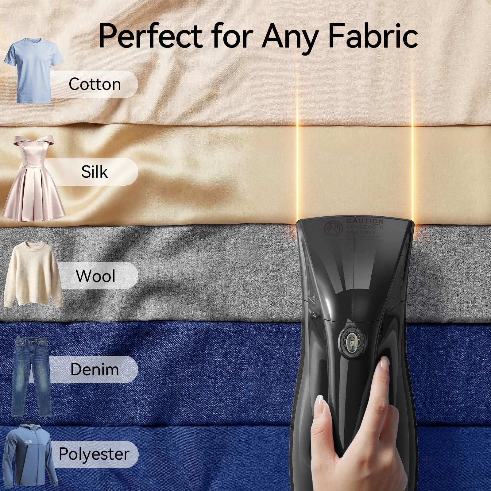 Upgraded Steamer for Clothes