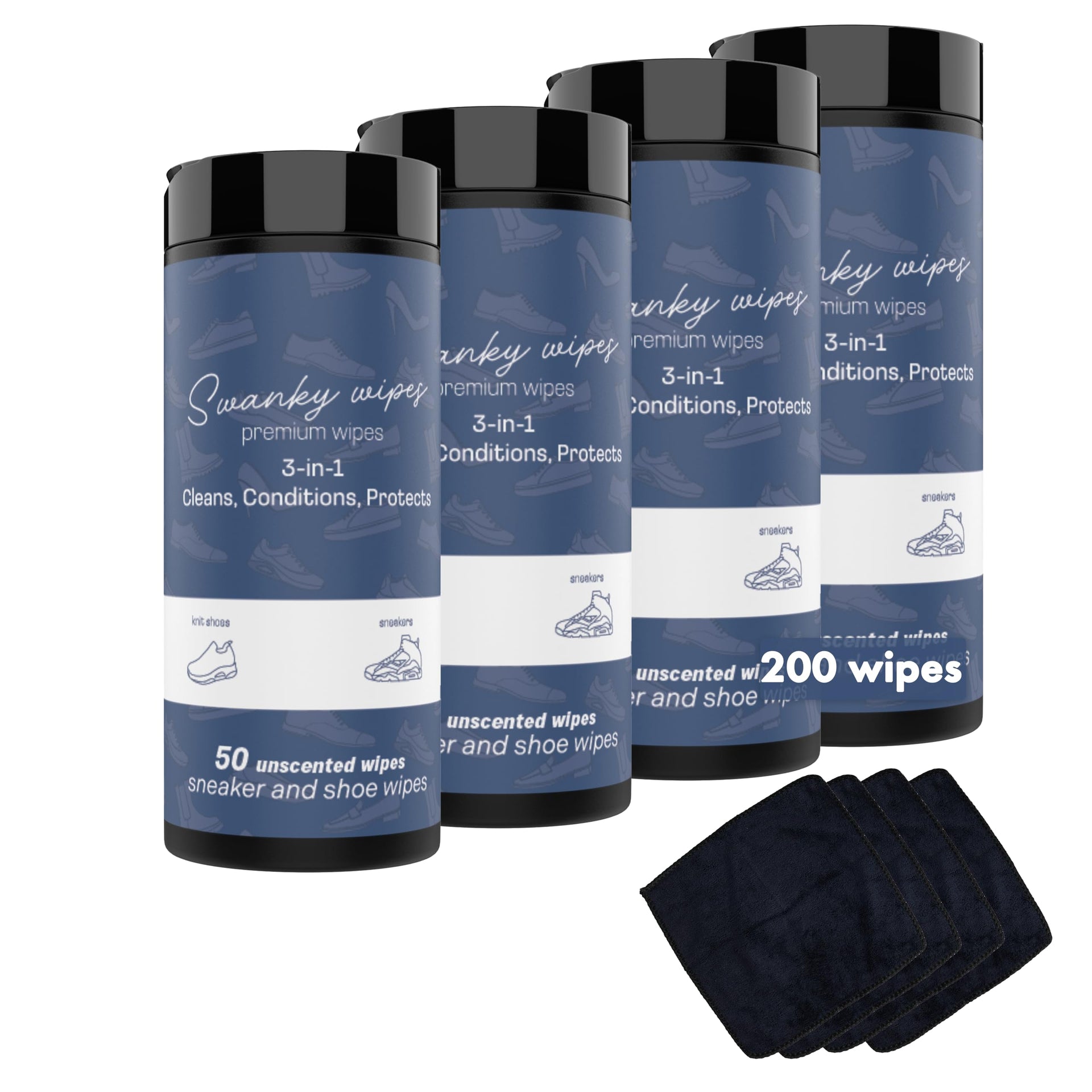Swanky Shoe Cleaner Wipes