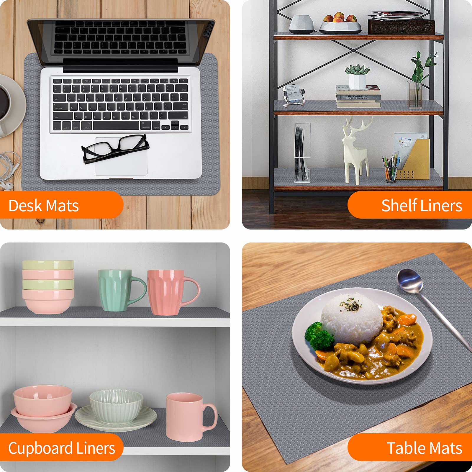 Shelf Liners for Kitchen Cabinets Non