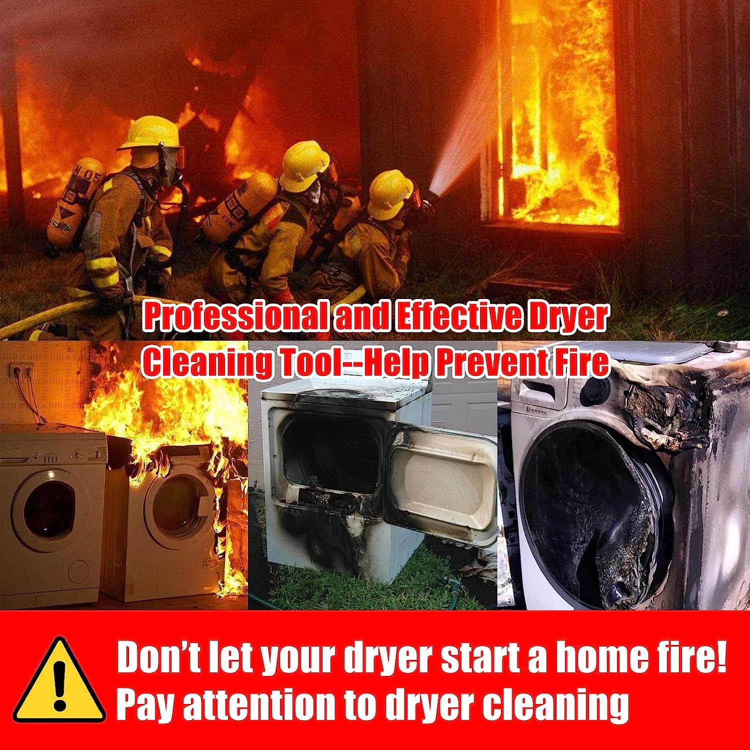 50Ft Dryer Vent Cleaner Kit