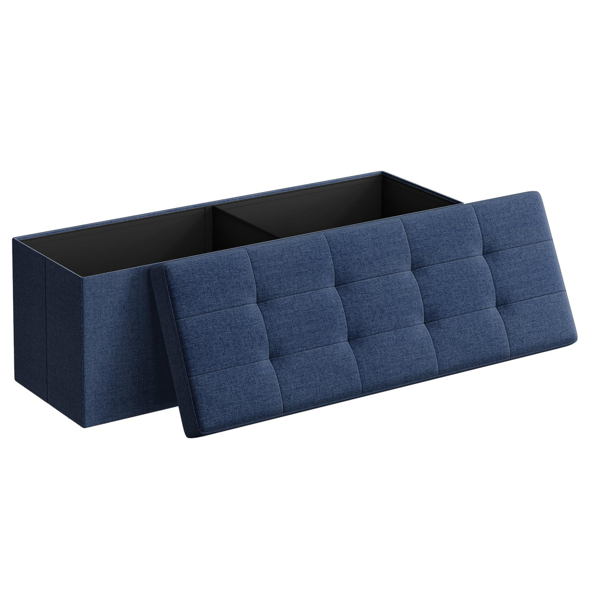 43.3 Inches Folding Storage Ottoman Bench