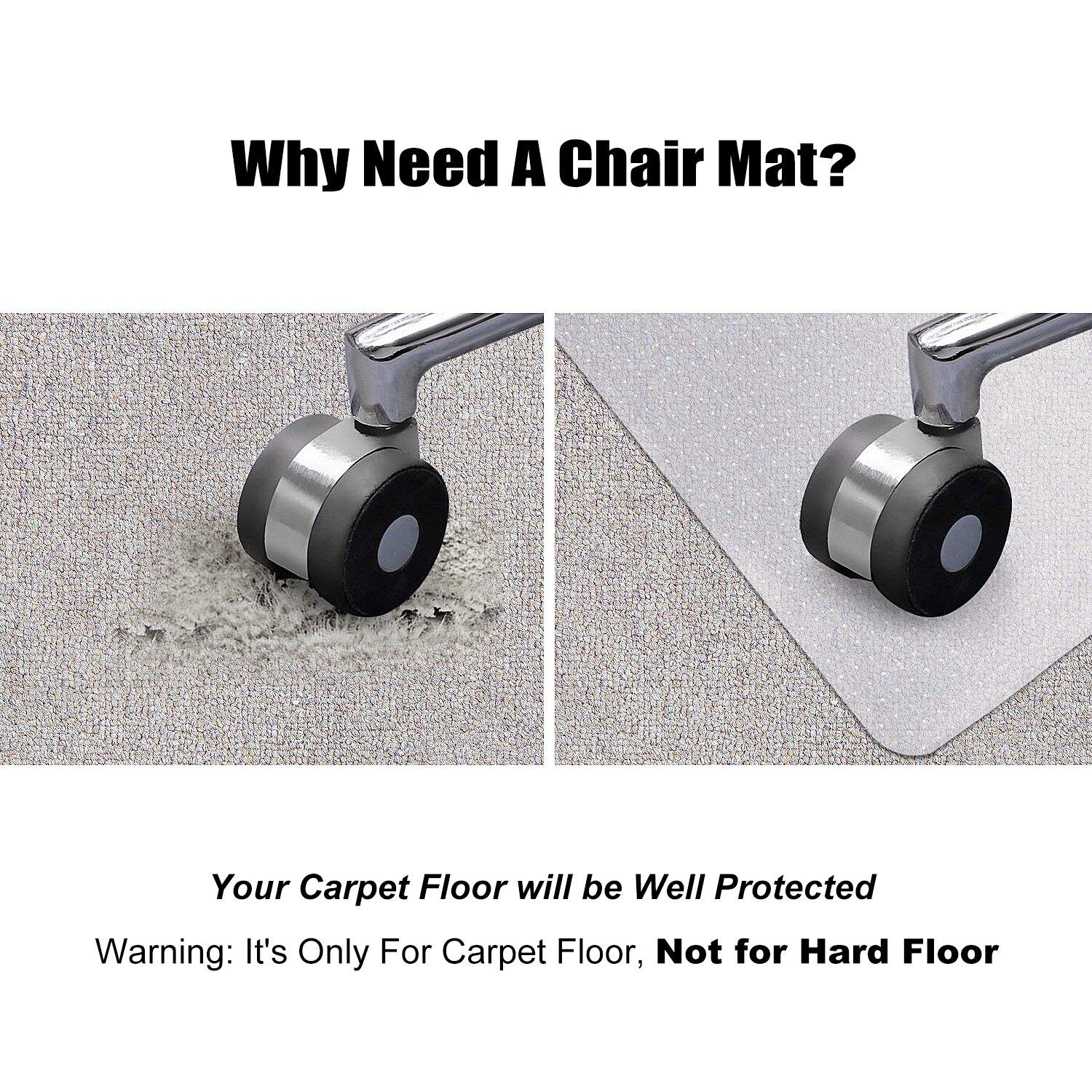Desk Chair Mat for Carpet